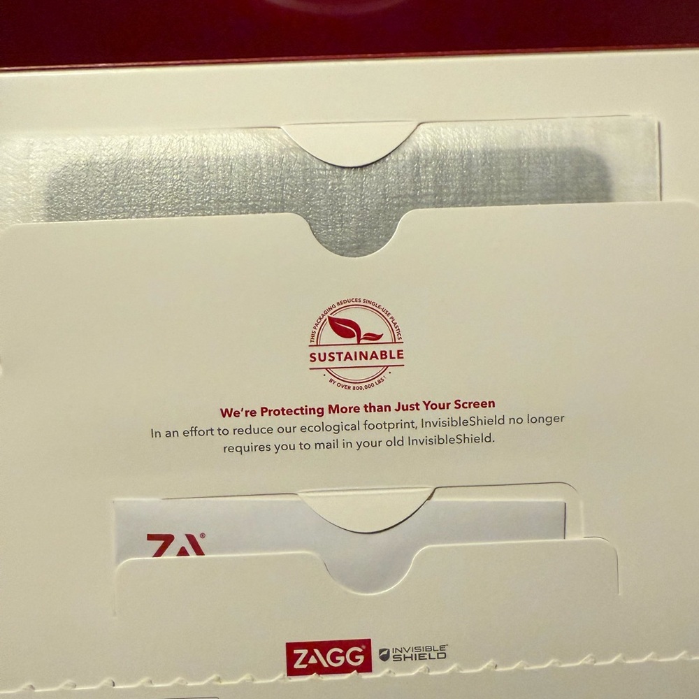 ZAGG InvisibleShield Screen Protector